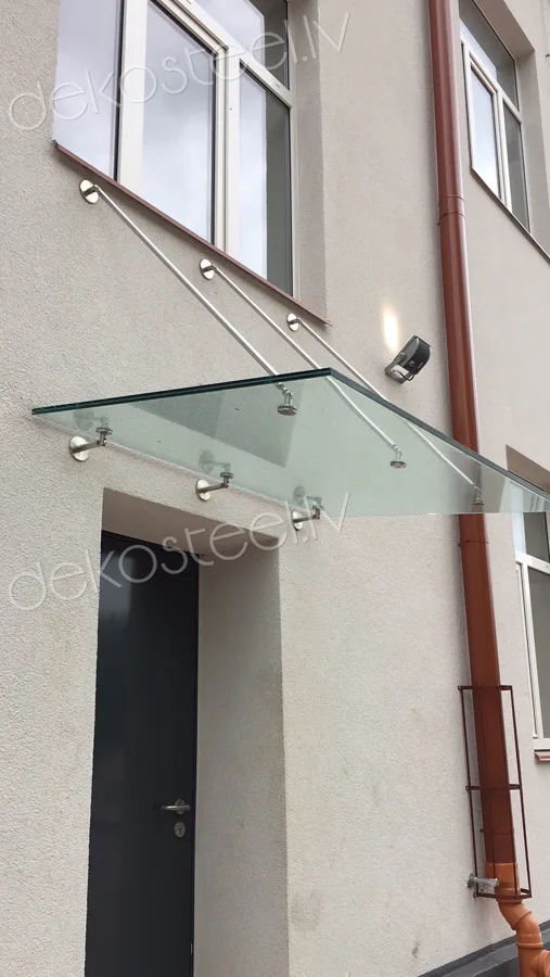 Triplex stikla jumtiņš